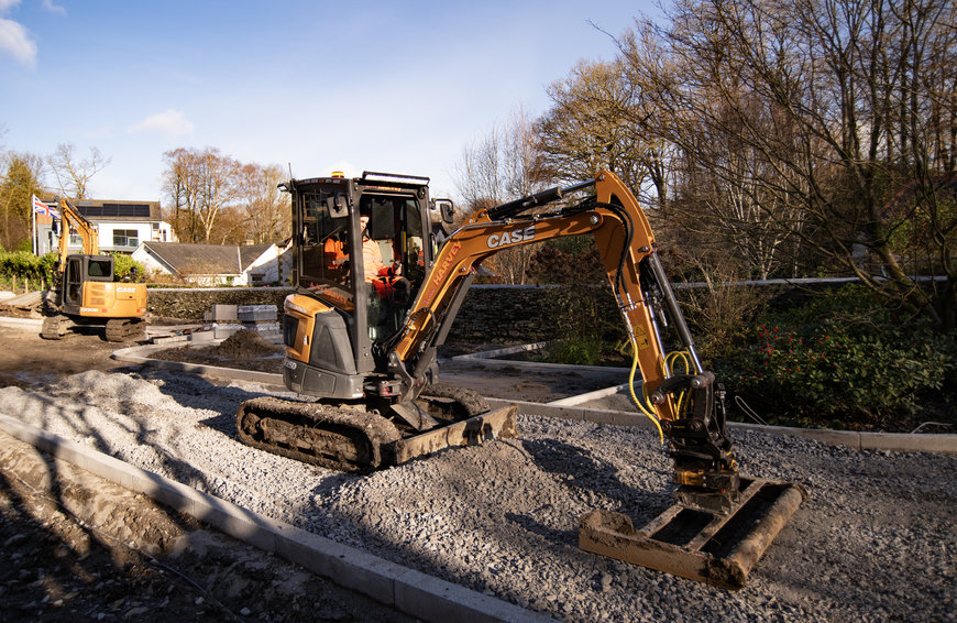 LAKE DISTRICT GROUNDWORKS CONTRACTOR BUILDS ON CASE FLEET 